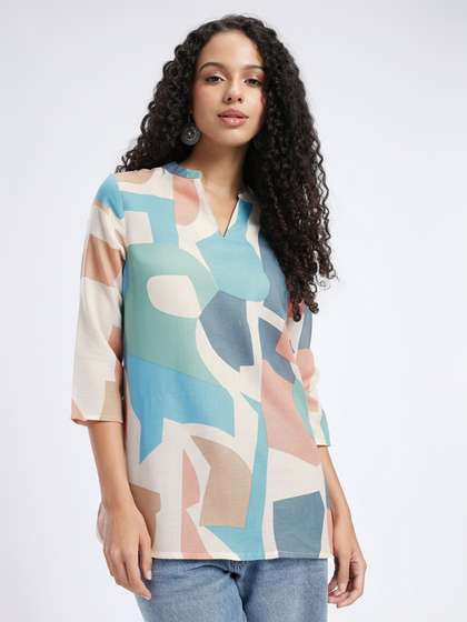 Anouk Rustic Abstract Printed Kurti