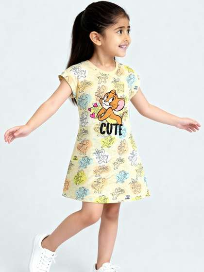 YK X Minute Mirth
                      Print Fit & Flare Dress