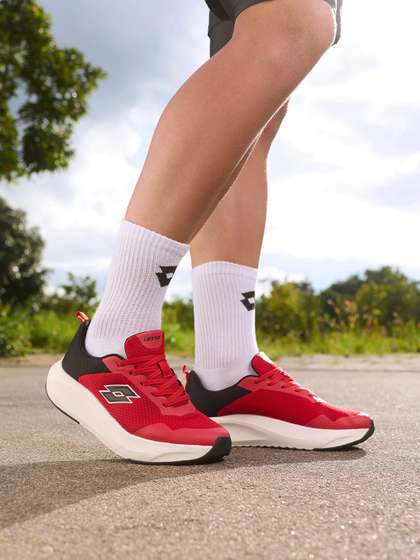 Lotto Men Energex
                        Red Running Shoes