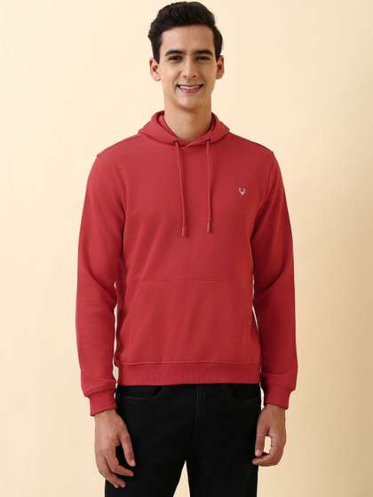 Allen Solly Men
                        Hooded Sweatshirt