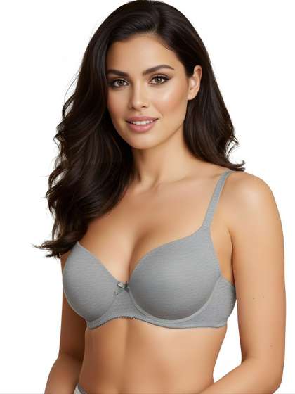 Saforia Women
                          Cotton Lightly Padded Full Coverage Non-Wired
                          Everyday Bra