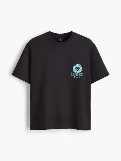 H&M Loose Fit
                        Printed T-shirt