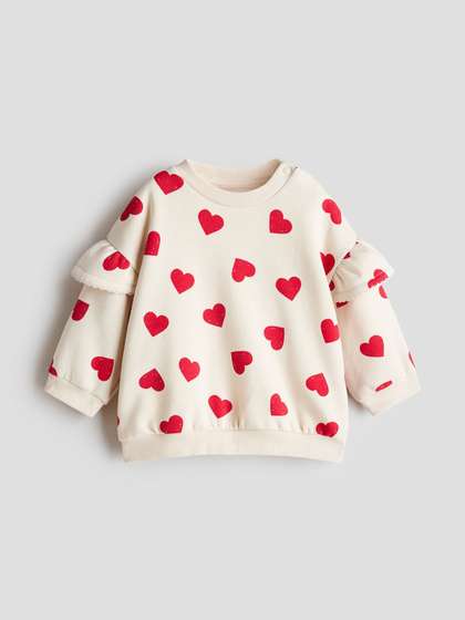 H&M Frill-Detail
                    Sweatshirt