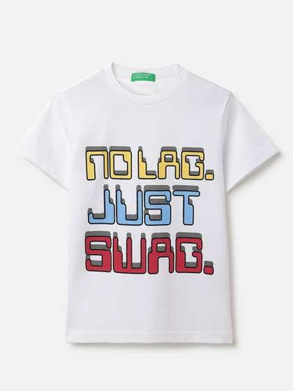 United Colors of
                    Benetton Boys Pure Cotton Tshirts
