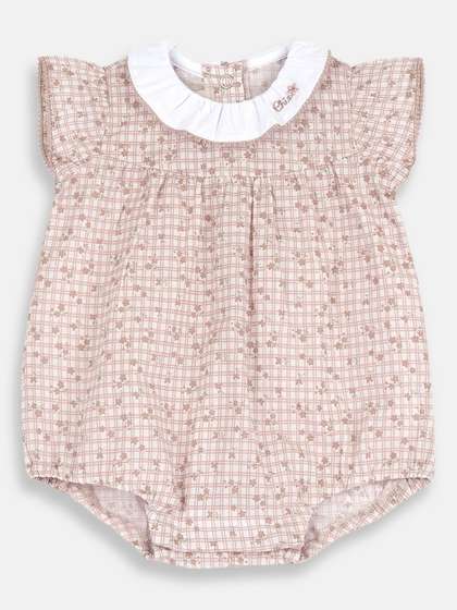 Chicco Infant Girls
                    Printed Cotton Round Neck Bodysuit