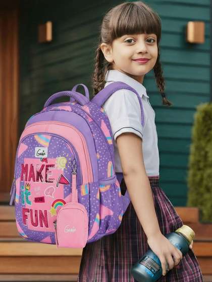 Genie Girls Graphic
                    Embellished Backpack