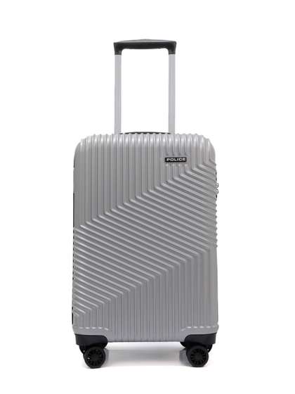 Police Textured
                          Medium Suitcase Trolley Bag- 70L