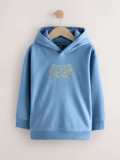 NEXT Boys Printed Hooded
                    Sweatshirt