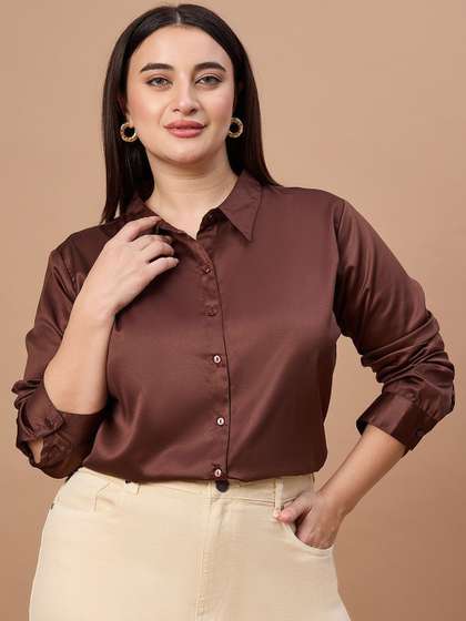 Style Quotient Plus
                        Size Women Long Sleeve Formal Shirt