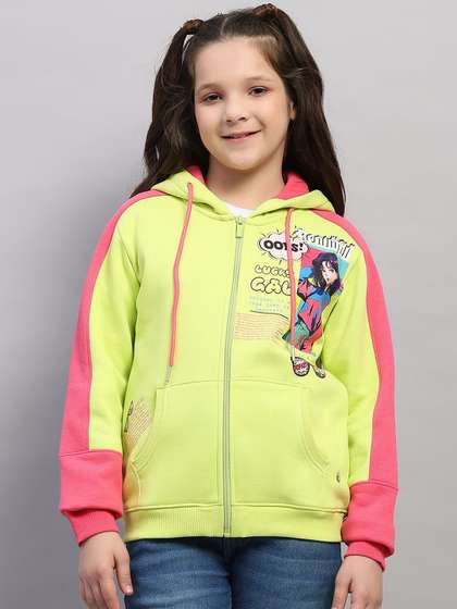 Monte Carlo Girls
                    Colourblocked Hooded Sweatshirt