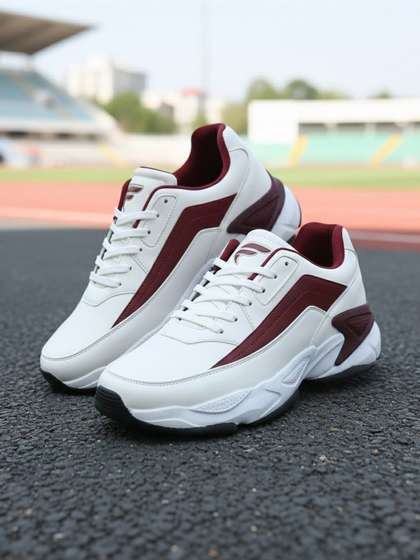 Field Care Men
                          Colourblocked PU Sneakers