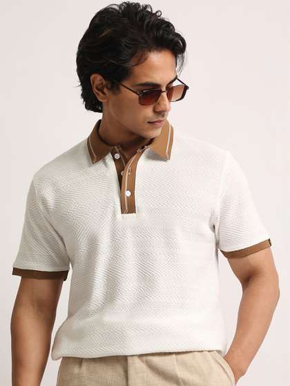 Maniac Men Polo Collar T-shirt
