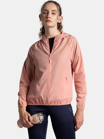 Jockey Microfiber
                        Fabric Active Wear Raglan Styled Water Resistant
                        Hoodie Jacket - MW50