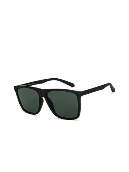 Vincent Chase by
                    Lenskart Unisex Green Lens & Black Sports
                    Sunglasses with UV Protected Lens