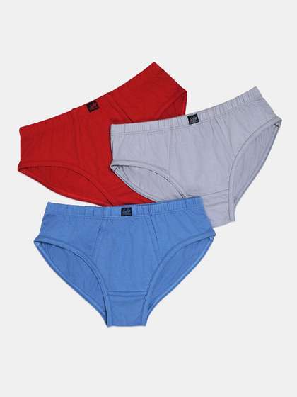 Jockey Boys Pack of 3
                      Super Combed Cotton Brief with Ultrasoft Waistband
                      - 3035