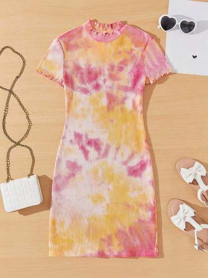 Sangria Infant Girls
                    Printed Round Neck Maxi Dresses