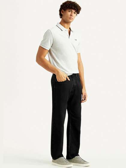 Levis Men Relaxed Fit Mid-Rise Jeans