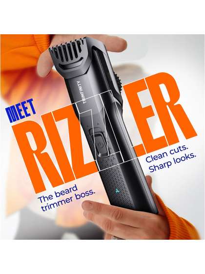 TRIMFINITY Rizzler
                      Beard Trimmer- Black
