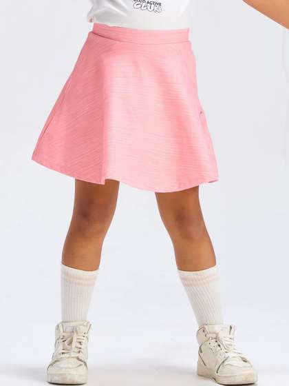 Dotokids Girls
                          Skorts Skirts with in-built Cotton Shorts