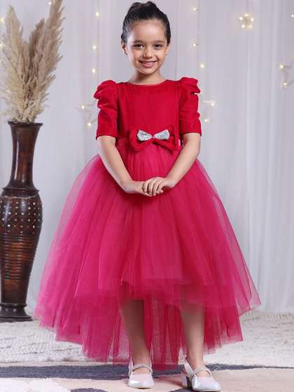 Toy Balloon kids Net Fit
                    & Flare Dress