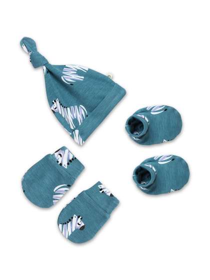 cocoon care Unisex Kids
                    Printed Beanie