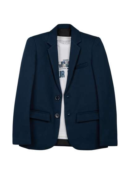 CAVIO Boys Single
                    Breasted Blazer With T-shirt