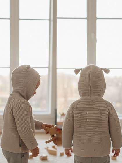 Cot'N Soft Boys
                      Cardigan with Fuzzy Detail