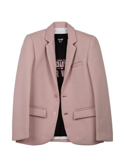 CAVIO Boys Single
                    Breasted Blazer With T-shirt