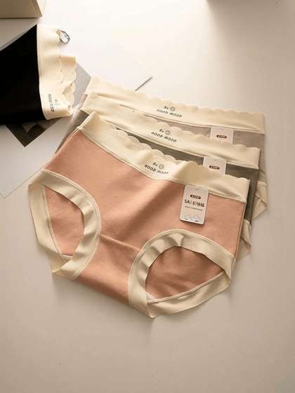 JETVELI Women Pack
                          Of 3 Basic Briefs