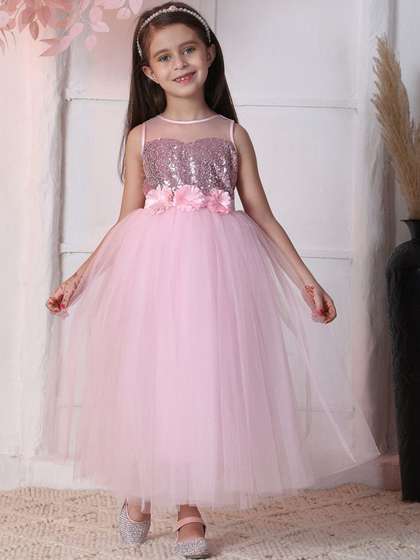 Toy Balloon kids
                    Embellished Net Maxi Dress
