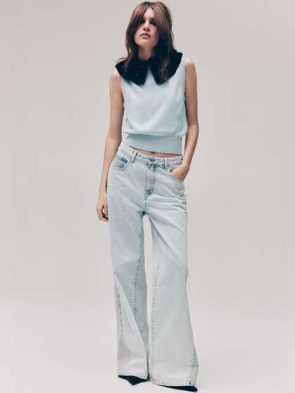 H&M Round Neck
                        Ribbed Sweaters