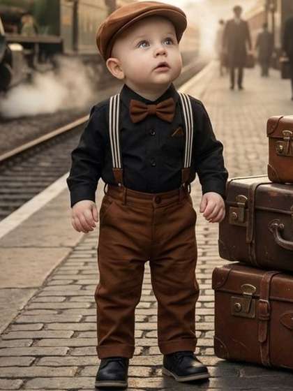 BAESD Boys Shirt with
                    Trousers