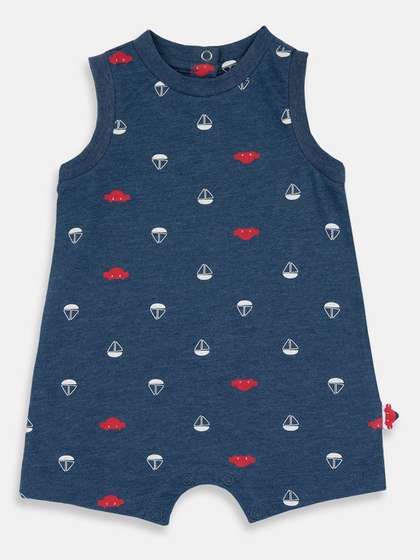 Chicco Infant Boys
                    Printed Rompers