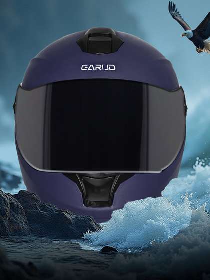 Steelbird SBH-62-Garud
                      Scratch Resistant Full Face Helmet