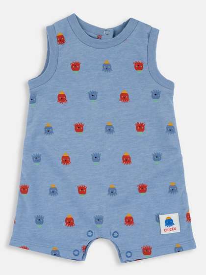 Chicco Infant Boys
                    Printed Rompers