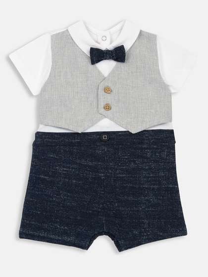 Chicco Boys
                    Colourblocked Cotton Bodysuits