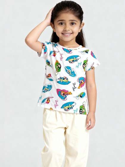 YK X Minute Mirth Girls
                    Cotton Tops