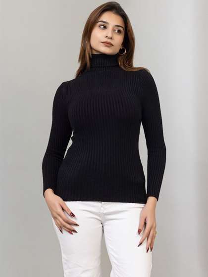 all about you Women
                        Ribbed Woollen Pullover