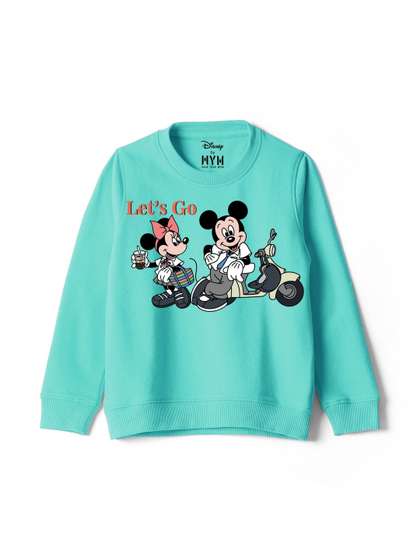 Wear Your Mind Girls
                    Printed Sweatshirt