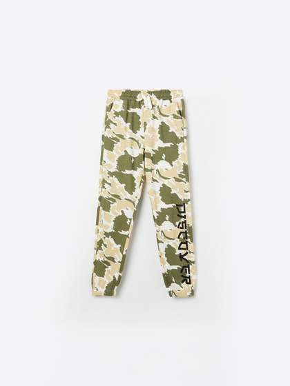 Fame Forever by
                      Lifestyle Boys Camouflage Printed Cotton Joggers