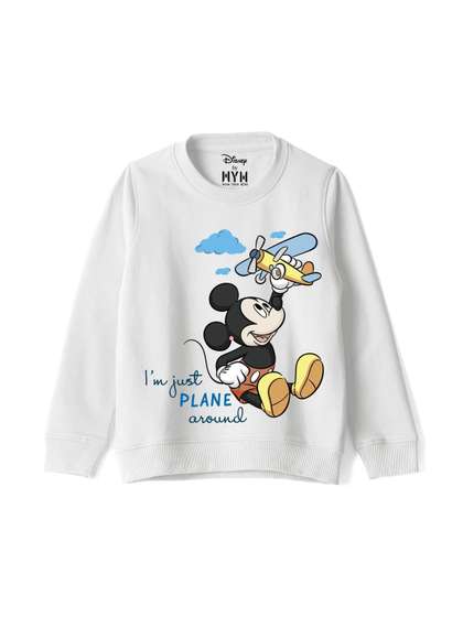 Wear Your Mind Boys
                    Printed Sweatshirt