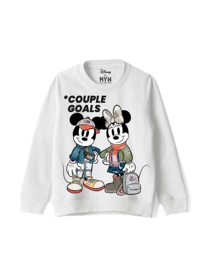 Wear Your Mind Girls
                    Printed Sweatshirt