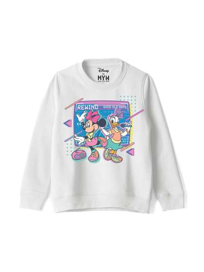 Wear Your Mind Girls
                      Printed Sweatshirt