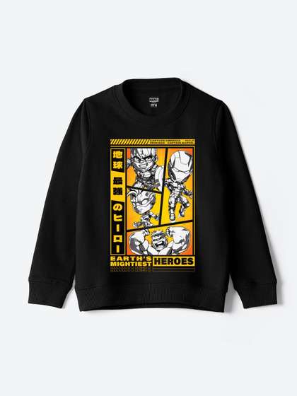 Wear Your Mind Boys
                    Printed Sweatshirt