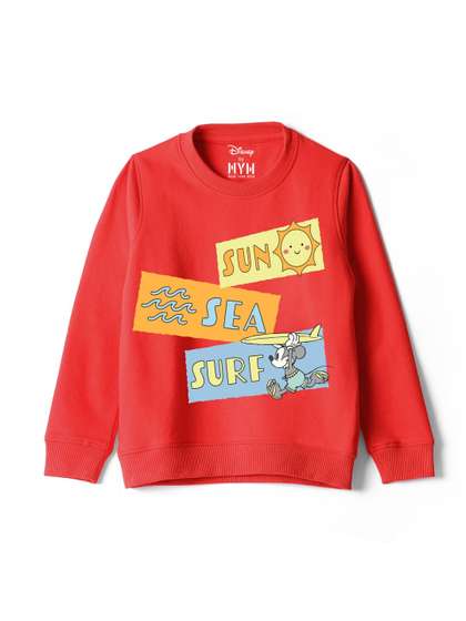 Wear Your Mind Boys
                    Printed Sweatshirt