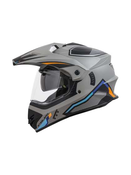 Steelbird
                      SBH-13-ISS-BT-RACER Ful Face Motorbike Helmet