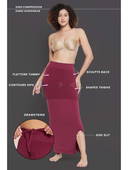 Clovia Saree
                        Shapewear With Side Slit