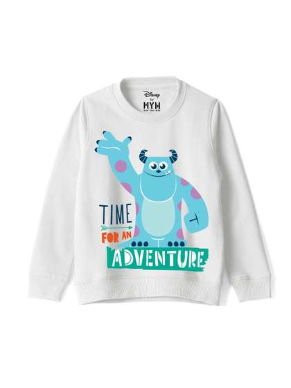 Wear Your Mind Boys
                    Printed Sweatshirt