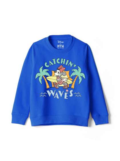 Wear Your Mind Girls
                    Printed Sweatshirt