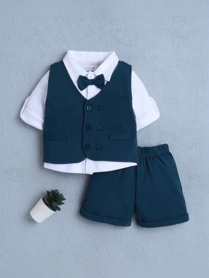 BUMZEE Boys Shirt with
                    Shorts